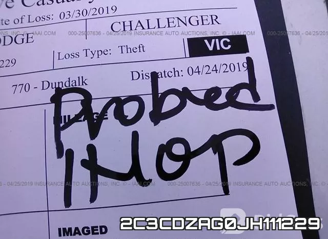 2C3CDZAG0JH111229 фото 8