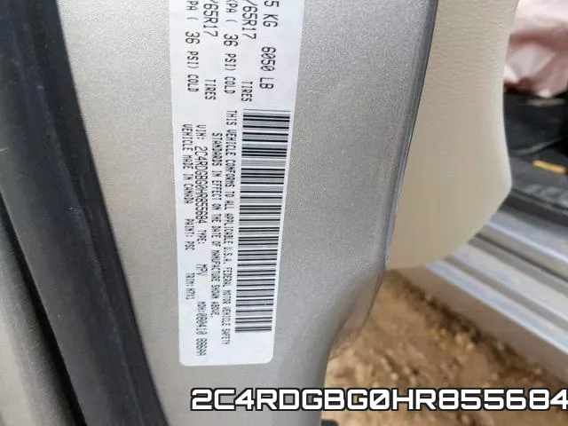 2C4RDGBG0HR855684 фото 2