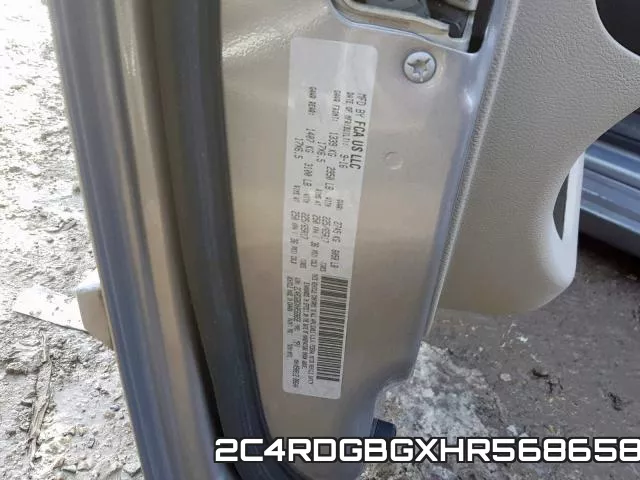 2C4RDGBGXHR568658 фото 2