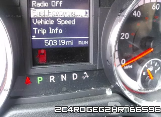 2C4RDGEG2HR766596 фото 8