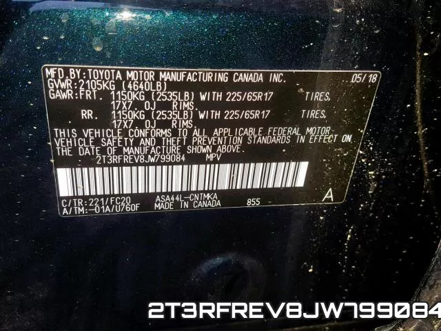 2T3RFREV8JW799084 фото 2