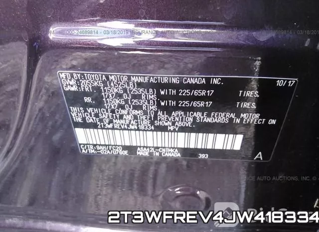 2T3WFREV4JW418334 фото 10