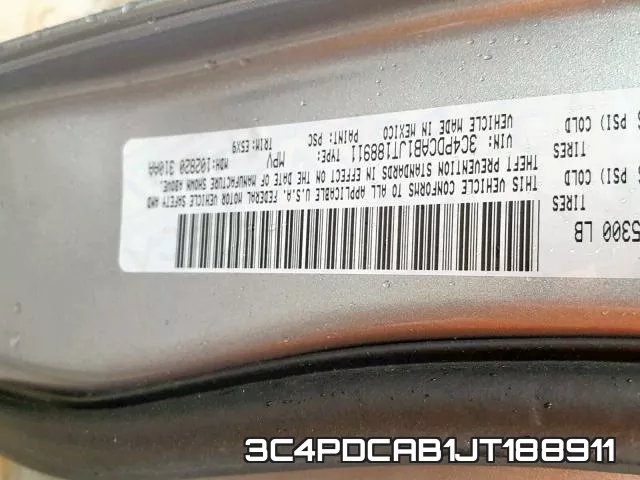 3C4PDCAB1JT188911 фото 2