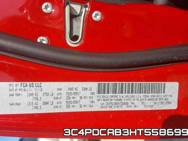 3C4PDCAB3HT558699 фото 2