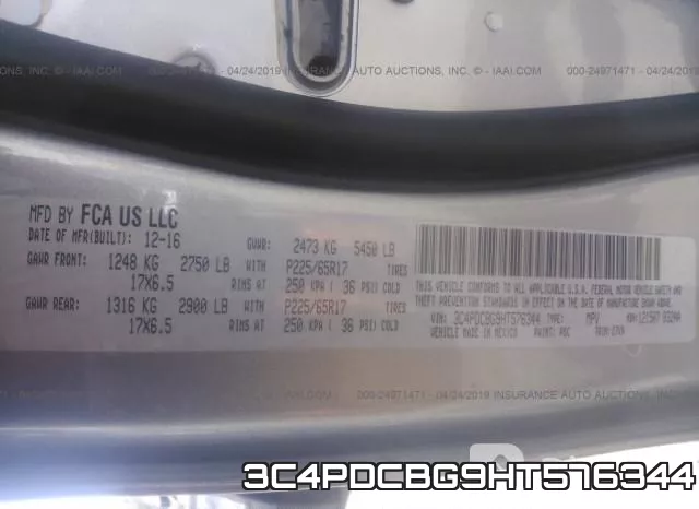 3C4PDCBG9HT576344 фото 10