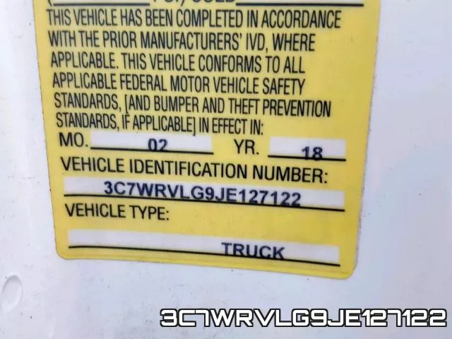 3C7WRVLG9JE127122 фото 2
