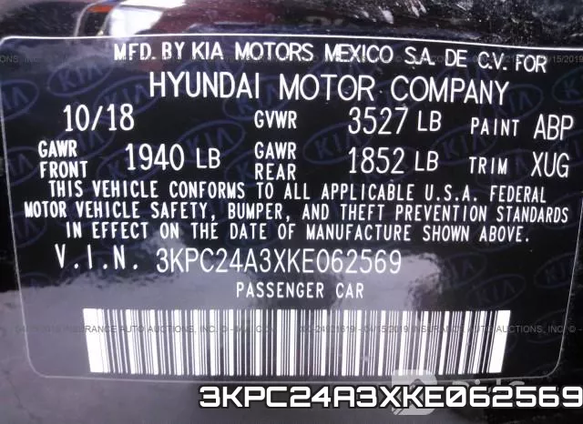 3KPC24A3XKE062569 фото 10