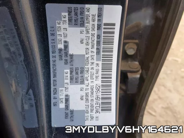 3MYDLBYV6HY164621 фото 2