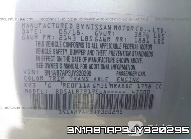 3N1AB7AP3JY320295 фото 10