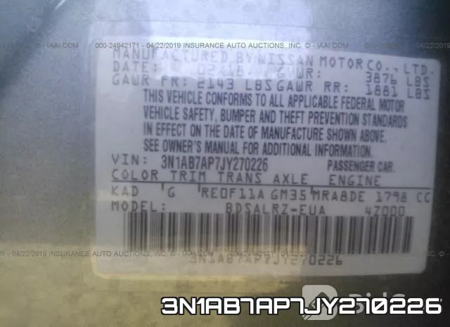 3N1AB7AP7JY270226 фото 10