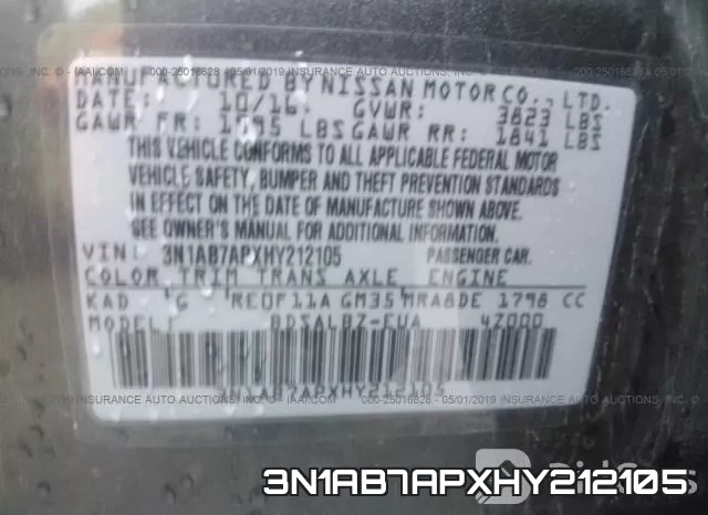 3N1AB7APXHY212105 фото 10