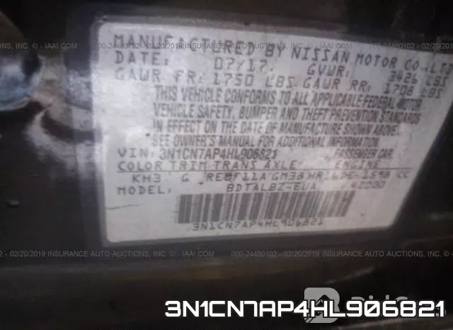 3N1CN7AP4HL906821 фото 10