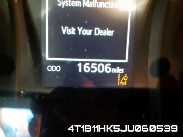 4T1B11HK5JU060539 фото 9