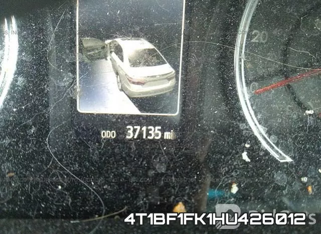 4T1BF1FK1HU426012 фото 8