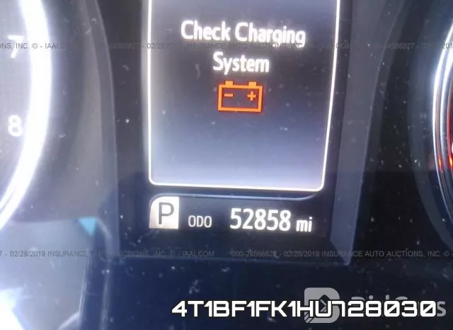 4T1BF1FK1HU728030 фото 8