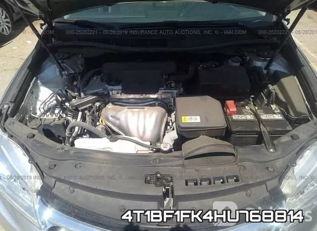 4T1BF1FK4HU768814 фото 2