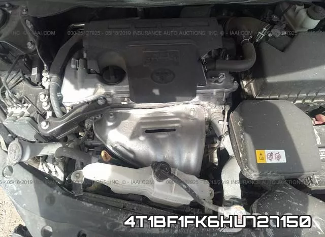 4T1BF1FK6HU727150 фото 2