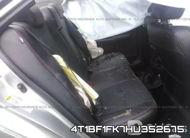 4T1BF1FK7HU352675 фото 9