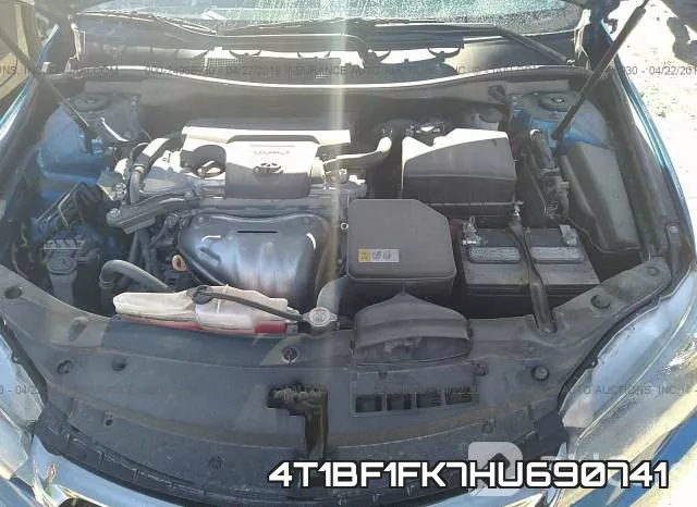 4T1BF1FK7HU690741 фото 2