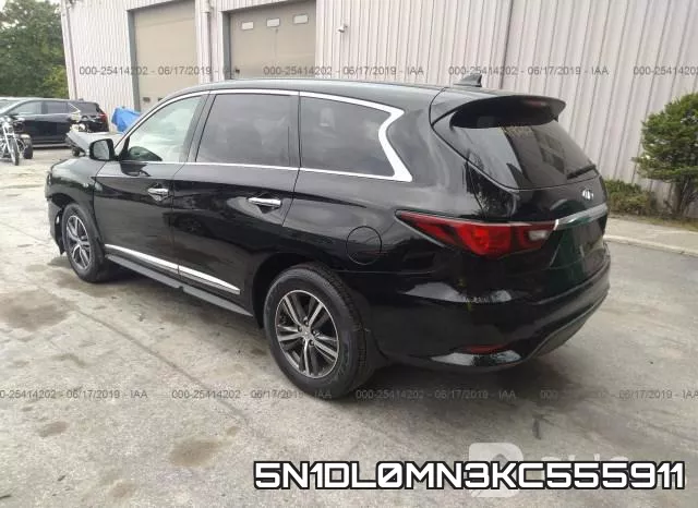 5N1DL0MN3KC555911 фото 4
