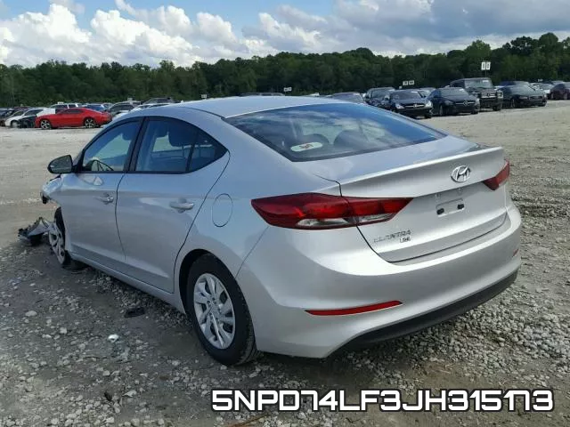 5NPD74LF3JH315173 фото 4