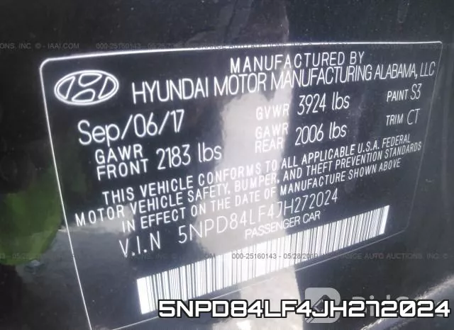 5NPD84LF4JH272024 фото 10