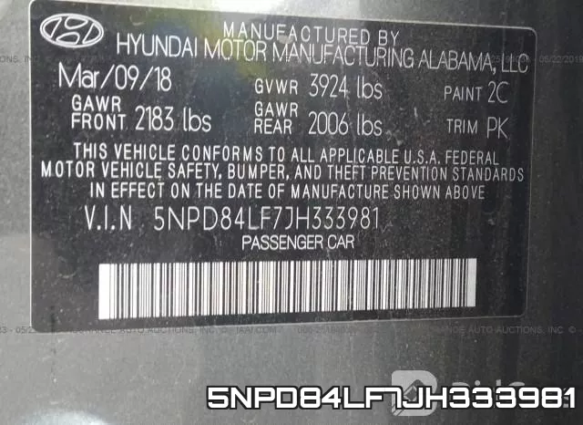 5NPD84LF7JH333981 фото 10