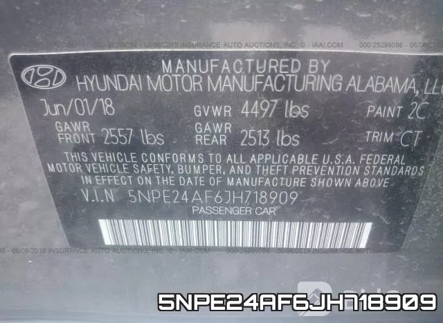 5NPE24AF6JH718909 фото 10