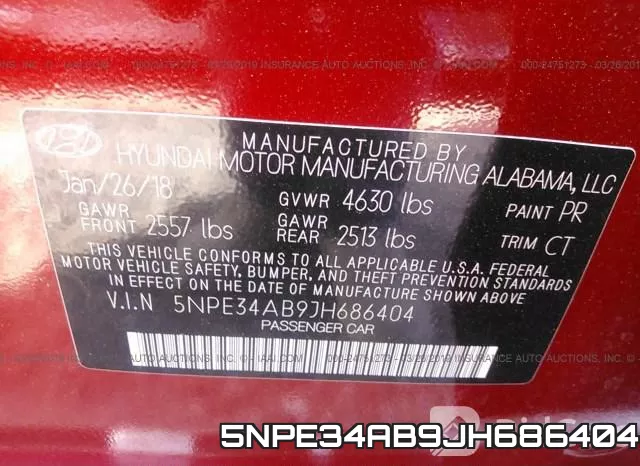 5NPE34AB9JH686404 фото 10