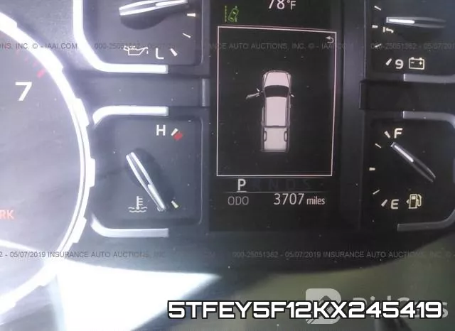 5TFEY5F12KX245419 фото 8