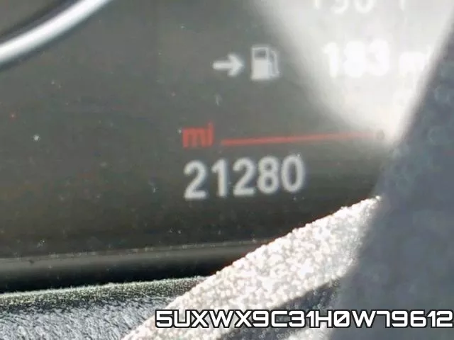 5UXWX9C31H0W79612 фото 9