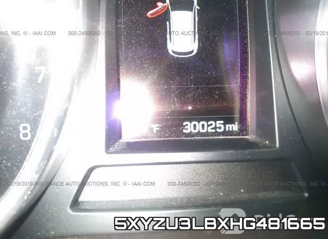 5XYZU3LBXHG481665 фото 8