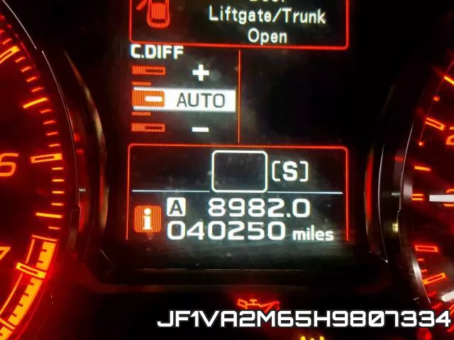JF1VA2M65H9807334 фото 9