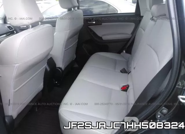 JF2SJAJC7HH508324 фото 8