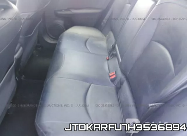 JTDKARFU7H3536894 фото 9
