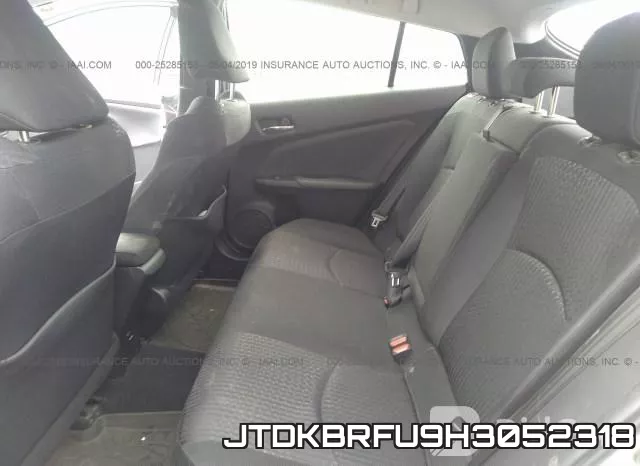 JTDKBRFU9H3052318 фото 9