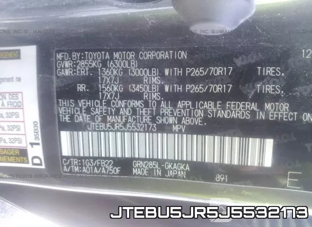 JTEBU5JR5J5532173 фото 10