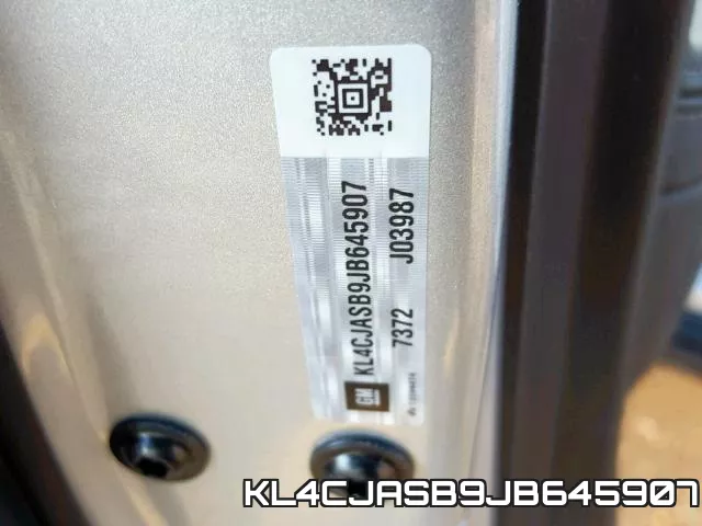 KL4CJASB9JB645907 фото 2