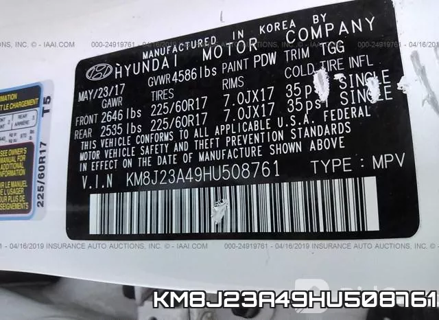 KM8J23A49HU508761 фото 10