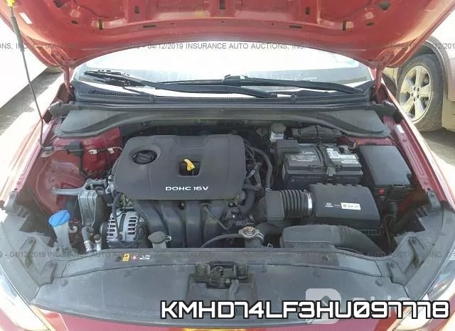 KMHD74LF3HU097778 фото 2
