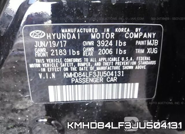 KMHD84LF3JU504131 фото 10