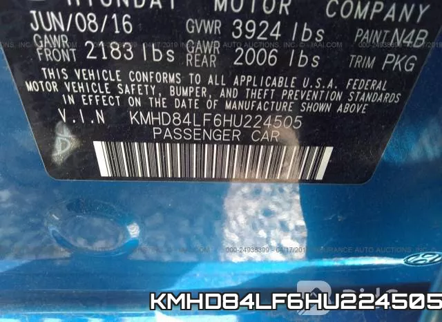 KMHD84LF6HU224505 фото 10