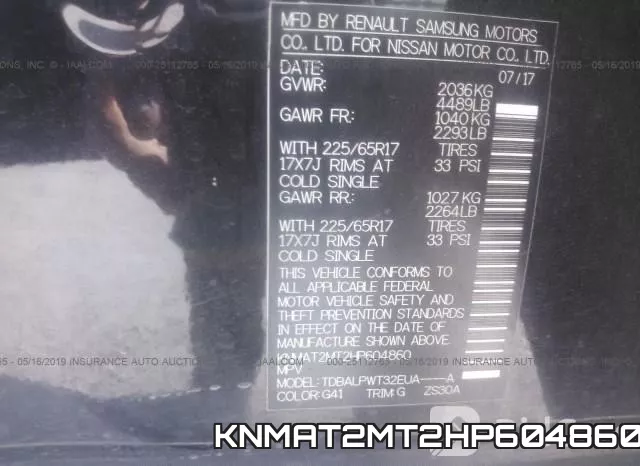 KNMAT2MT2HP604860 фото 10