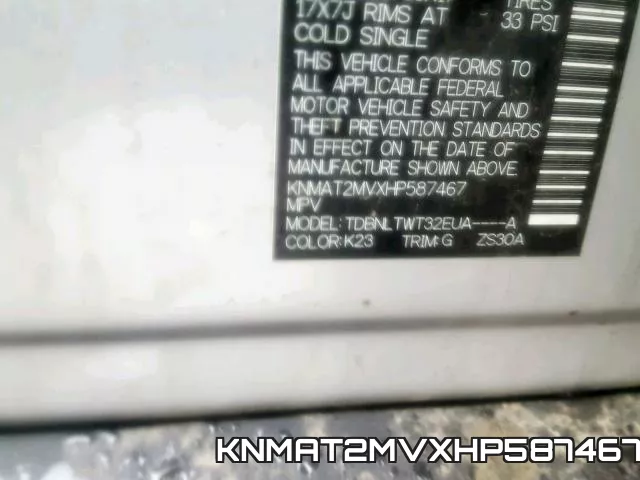 KNMAT2MVXHP587467 фото 2