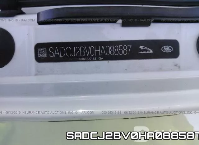 SADCJ2BV0HA088587 фото 10