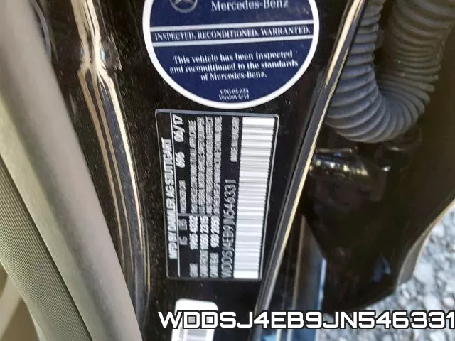 WDDSJ4EB9JN546331 фото 2
