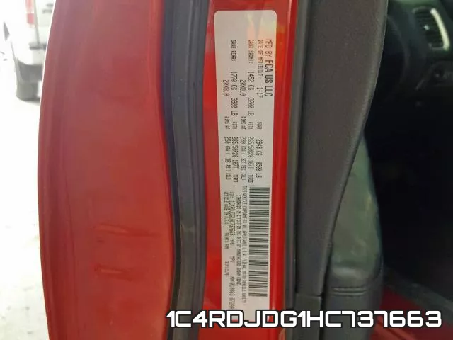 1C4RDJDG1HC737663 фото 2
