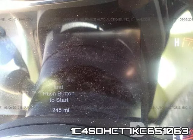 1C4SDHCT7KC651063 фото 8
