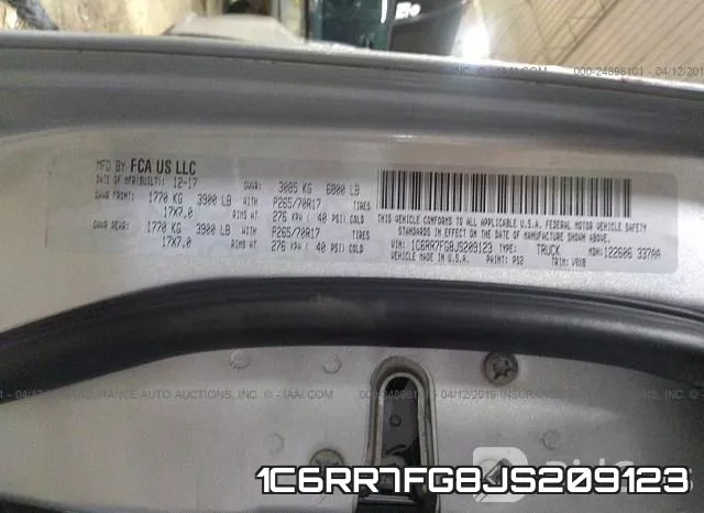 1C6RR7FG8JS209123 фото 10