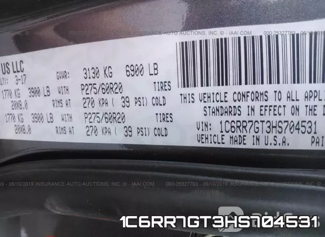 1C6RR7GT3HS704531 фото 10